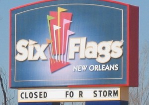 Six Flags New Orleans Logo