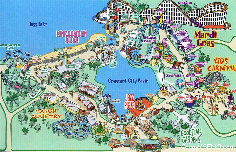 Jazzland Map 2002