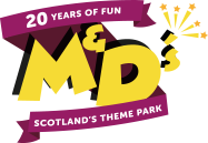 M&Ds Scotland's Theme Park Logo