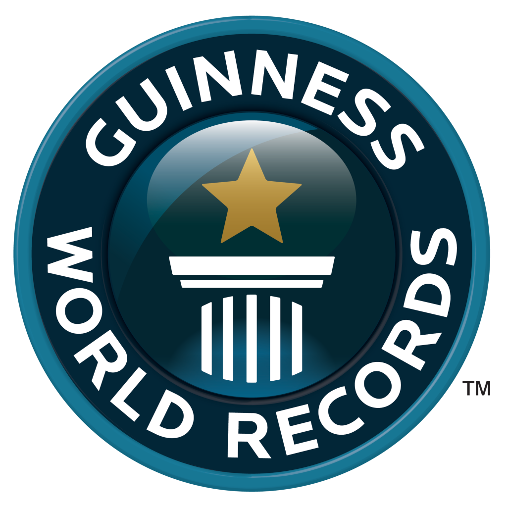 Guinness World Records logo • Rocky de Bever