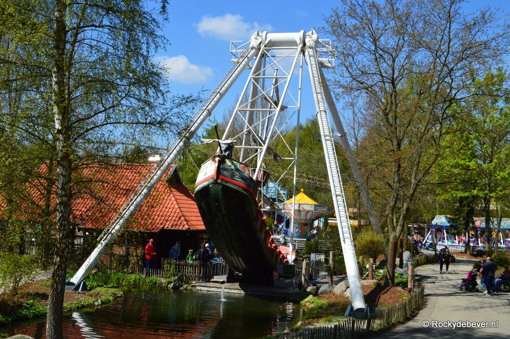 Review pretpark Hansa Park 2017 in Duitsland Rocky de Bever